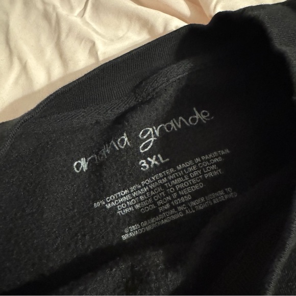 Ariana Grande Eternal Sunshine: Brighter Days Ahead Black Crewneck Sweatshirt - Picture 4 of 11